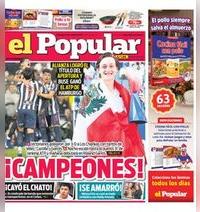 Edición Impresa - El Popular | Lima - Domingo 24 de Mayo del 2026