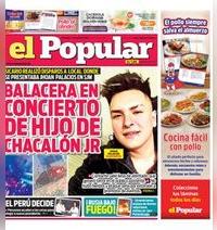 Edición Impresa - El Popular | Lima - Domingo 07 de Junio del 2026