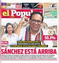 Edición Impresa - El Popular | Lima - Lunes 08 de Junio del 2026