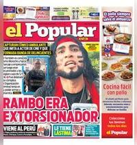 Edición Impresa - El Popular | Lima - Viernes 19 de Junio del 2026
