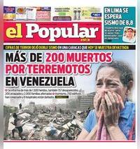 Edición Impresa - El Popular | Lima - Viernes 26 de Junio del 2026