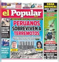 Edición Impresa - El Popular | Lima - Miercoles 01 de Julio del 2026