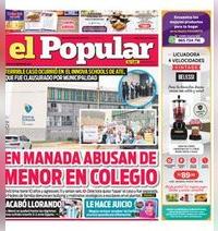 Edición Impresa - El Popular | Lima - Miercoles 08 de Julio del 2026