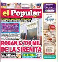 Edición Impresa - El Popular | Lima - Miercoles 15 de Julio del 2026