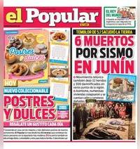 Edición Impresa - El Popular | Lima - Lunes 20 de Julio del 2026