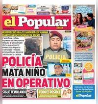 Edición Impresa - El Popular | Lima - Martes 21 de Julio del 2026