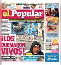 Edición Impresa - El Popular | Lima - Viernes 24 de Julio del 2026