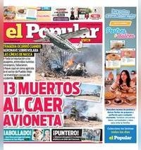 Edición Impresa - El Popular | Lima - Domingo 02 de Agosto del 2026