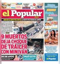 Edición Impresa - El Popular | Lima - Domingo 09 de Agosto del 2026