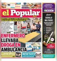 Edición Impresa - El Popular | Lima - Lunes 10 de Agosto del 2026