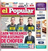 Edición Impresa - El Popular | Lima - Miercoles 19 de Agosto del 2026