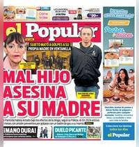 Edición Impresa - El Popular | Lima - Domingo 23 de Agosto del 2026