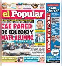 Edición Impresa - El Popular | Lima - Martes 25 de Agosto del 2026