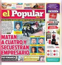 Edición Impresa - El Popular | Lima - Lunes 31 de Agosto del 2026