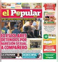 Edición Impresa - El Popular | Lima - Viernes 18 de Setiembre del 2026