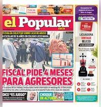 Edición Impresa - El Popular | Lima - Sabado 19 de Setiembre del 2026