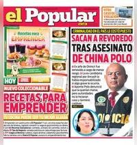 Edición Impresa - El Popular | Lima - Lunes 21 de Setiembre del 2026