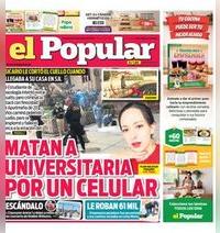 Edición Impresa - El Popular | Lima - Viernes 25 de Setiembre del 2026