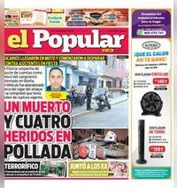 Edición Impresa - El Popular | Lima - Lunes 28 de Setiembre del 2026