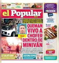 Edición Impresa - El Popular | Lima - Martes 29 de Setiembre del 2026