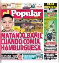 Edición Impresa - El Popular | Lima - Miercoles 30 de Setiembre del 2026