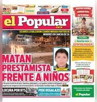 Edición Impresa - El Popular | Lima - Jueves 08 de Octubre del 2026