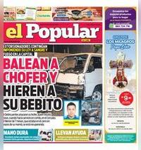 Edición Impresa - El Popular | Lima - Martes 13 de Octubre del 2026