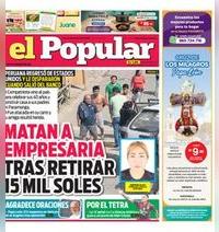 Edición Impresa - El Popular | Lima - Lunes 19 de Octubre del 2026