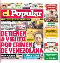 Edición Impresa - El Popular | Lima - Miercoles 21 de Octubre del 2026