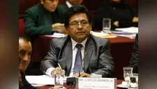 Carlos Ramos Heredia tiene 5 días para apelar fallo del CNM