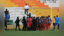 Copa Perú: jugador del Racing de Huamachuco fue golpeado por la policía