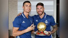 Cristiano Ronaldo es sorprendido con su quinto Balón de Oro (VIDEO)