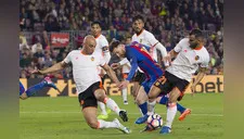 Barcelona con doblete de Lionel Messi derrotó al Valencia