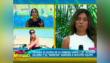 Tilsa Lozano "cuadró" a Yahaira Plasencia [VIDEO]