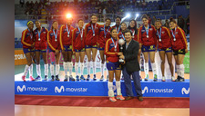 Liga Nacional de voleibol: cuatro jugadoras del Jaamsa en el podio de ganadores