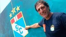 Mario Salas, técnico del Cristal: "el fútbol peruano es mas exigente que el chileno"