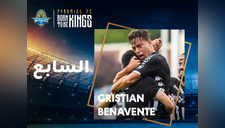 Twitter: Cristian Benavente dejó Sporting Charleroi y jugará en el Pyramids FC de Egipto [FOTO]