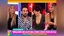 Madre de Paula Manzanal habría revelado que Benjamín Lukovsky 'patea con los dos pies' [VIDEO]