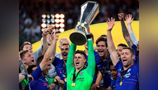 Chelsea celebró de esta manera el título de la Europa League [VIDEO]