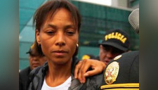 Exvoleibolista Jessica Tejada dejó esta tarde el Penal Anexo de Mujeres [VIDEO]