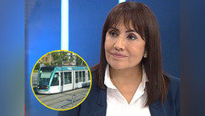  María Jara sobre transporte en el Callao: “Se evalúa construcción de tranvía” [VIDEO]