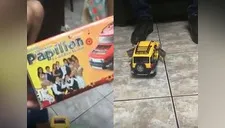 Recibió carro Transformer con música de ‘Papillón’ por Navidad y es todo un éxito [VIDEO] 