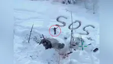 ¡Insólito! Rescatan a hombre que llevaba tres semanas atrapado en la nieve [FOTOS Y VIDEO]