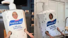 Katy Perry se disfraza de jabón antibacterial durante la cuarentena