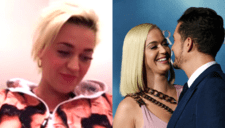 Katy Perry viste un enterizo con la cara de Orlando Bloom en cuarentena