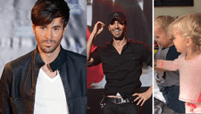 Enrique Iglesias cumple 45 años al lado de Anna Kournikova y sus tres hijos