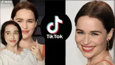 Joven sorprende con su parecido a la actriz Emilia Clarke y enamora a miles en TikTok [VIDEO]