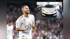 Hazard sorprende a sus compañeros con auto de medio millón de dólares