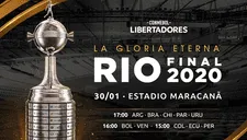 ¡Agéndalo en tu celular! Conmebol confirma fecha y hora de la final por Copa Libertadores en el Maracaná