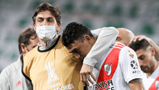 Jugadores de River Plate rompieron en llanto tras eliminación ante Palmeiras en la Copa Libertadores